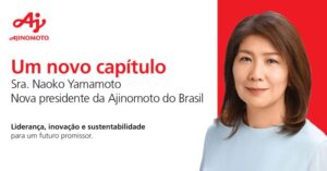 Naoko Yamamoto assume presidência da Ajinomoto do Brasil