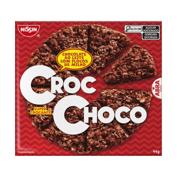 Croc Choco: Nissin lança snack de chocolate no Brasil