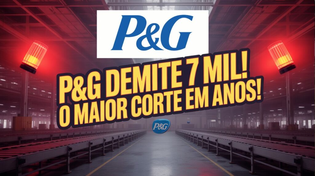 P&G anuncia reestruturação global com corte de até 7 mil empregos até 2027