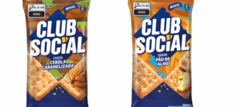 Club Social lança novos sabores Cebola Caramelizada e Pão de Alho em campanha com foco na Geração Z