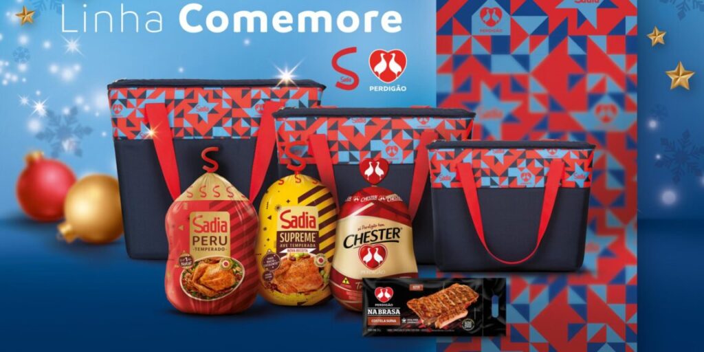 Sadia e Perdigão lançam kits natalinos congelados — e alta expectativa para 2025