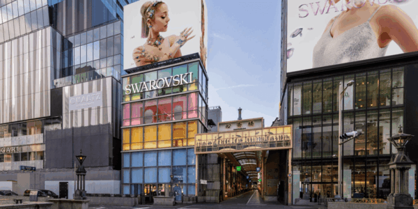 Swarovski brilha ainda mais na Ásia com sua nova flagship em Osaka