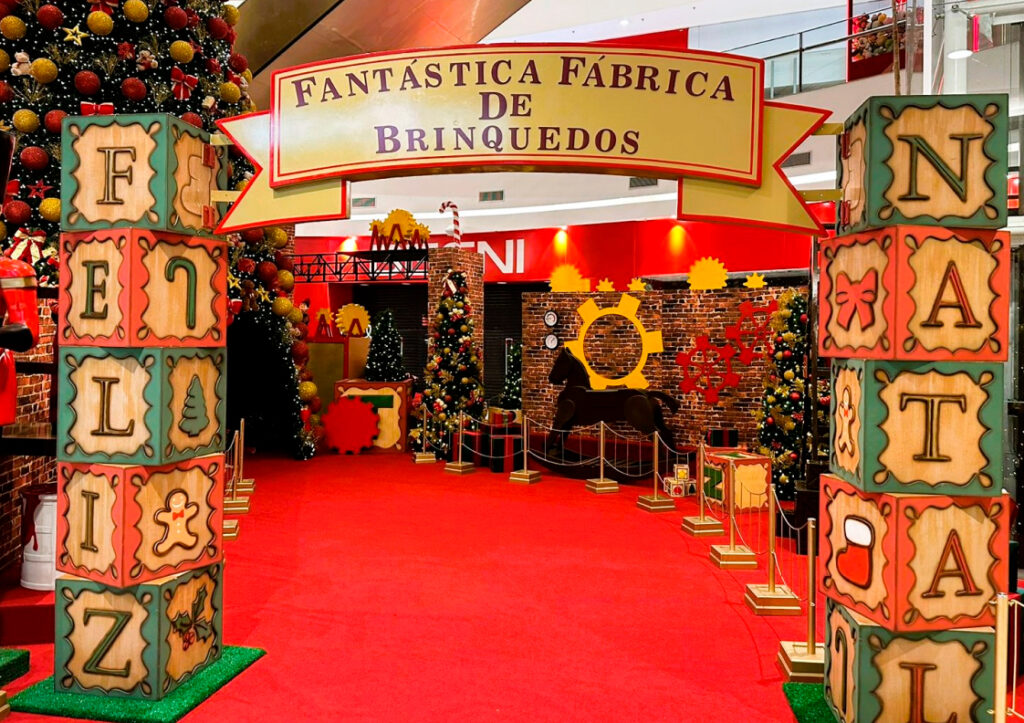 “A Fantástica Fábrica de Sonhos” traz a magia do Natal ao Raposo Shopping