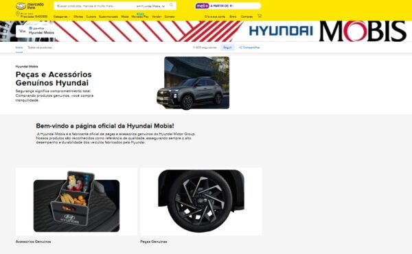 Hyundai Mobis entra no Mercado Livre e acelera transformação digital no pós-venda automotivo
